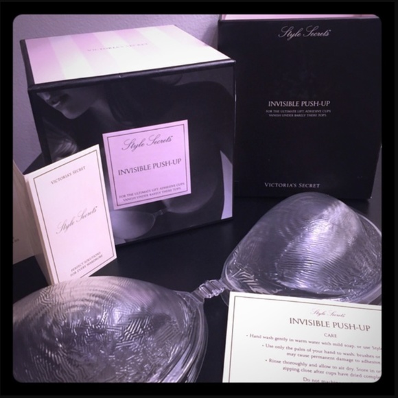 VS push up INVISIBLE BRA STICKY STRAPLESS reasonable offers accepted - Picture 5 of 5